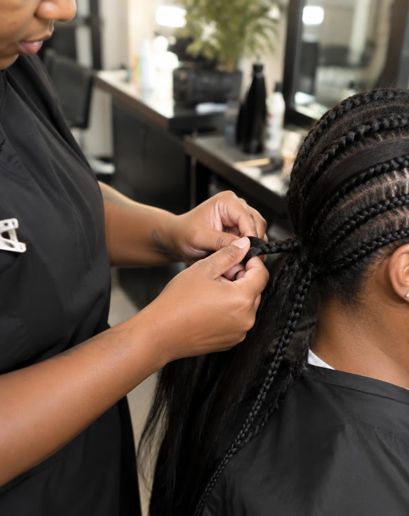 Tresses sculptées